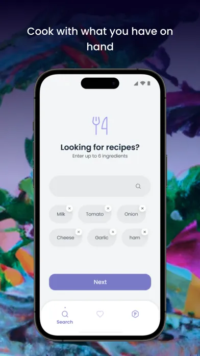 Screenshot di Cookmate.AI