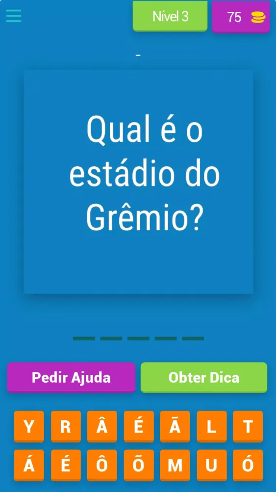 Grêmio Play: Jogo Quiz Oficial スクリーンショット