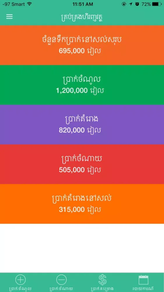 ภาพหน้าจอของ PockGate Personal Financial