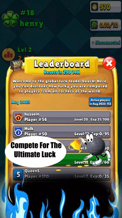 Captures d'écran de Lucky Break: How Lucky Are You