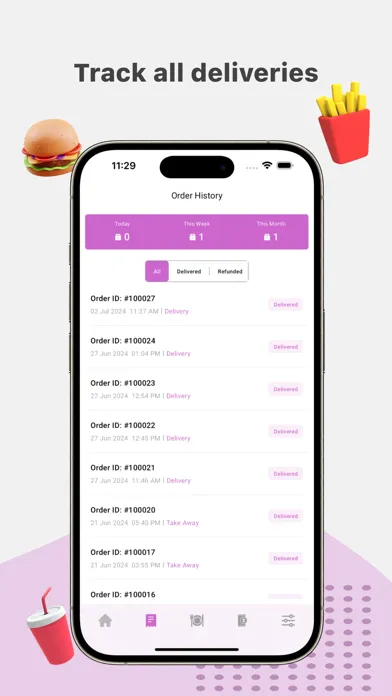 FoodGenie Seller应用截图