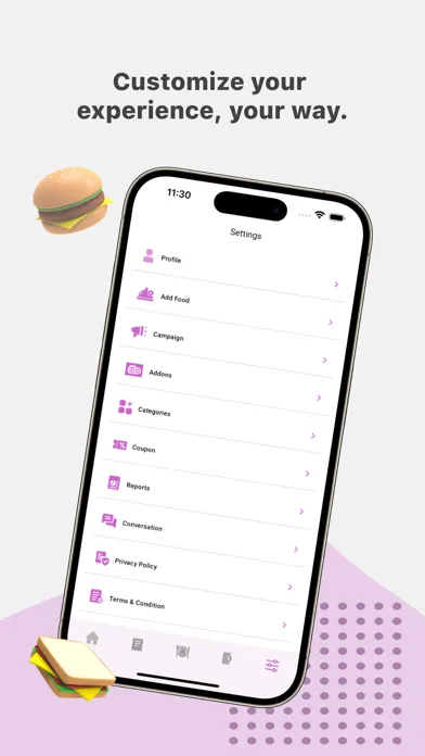 FoodGenie Seller应用截图