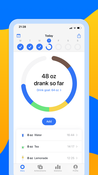Water Reminder - Hydro Coach Screenshots