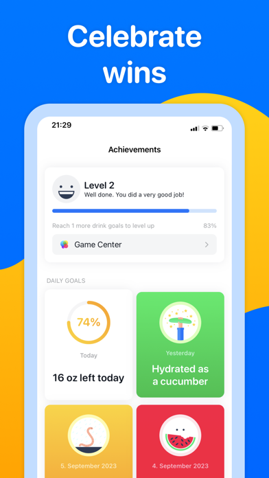 Water Reminder - Hydro Coach Screenshots