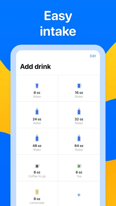 Screenshot di Water Reminder - Hydro Coach