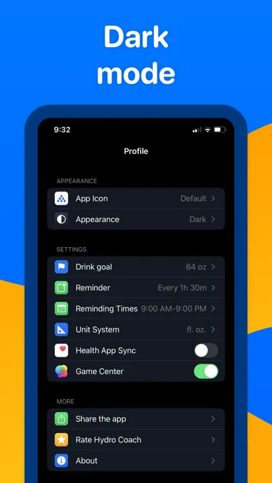 Screenshot di Water Reminder - Hydro Coach