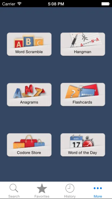 Screenshot di Yiddish<>English Dictionary