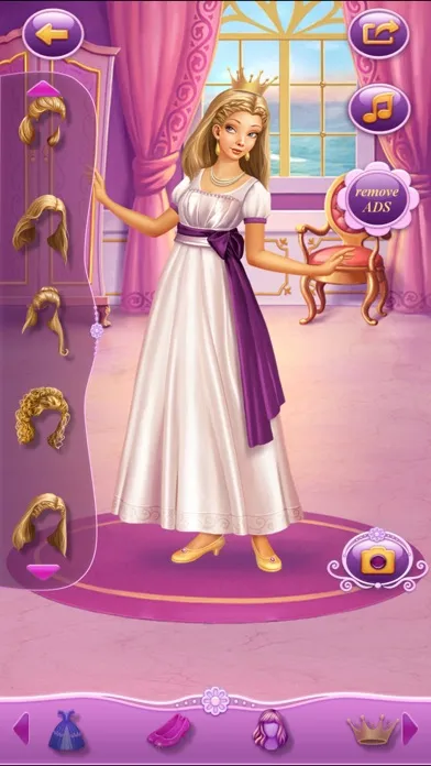 Dress Up Princess Cindy 스크린샷
