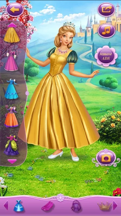 Dress Up Princess Cindy 스크린샷