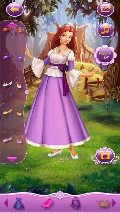 Dress Up Princess Cindy 스크린샷