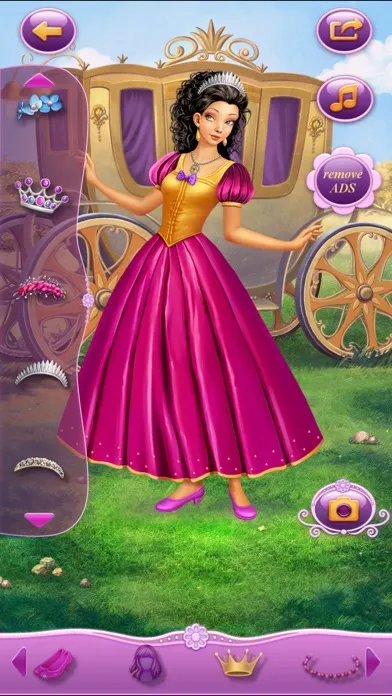 Dress Up Princess Cindy 스크린샷