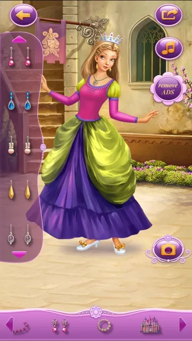 Dress Up Princess Cindy 스크린샷