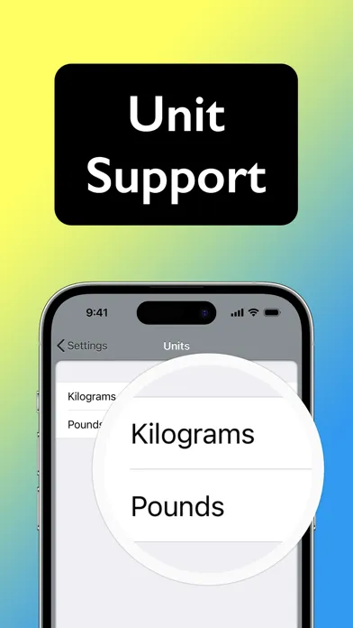 Weight Stats স্ক্রিনশট