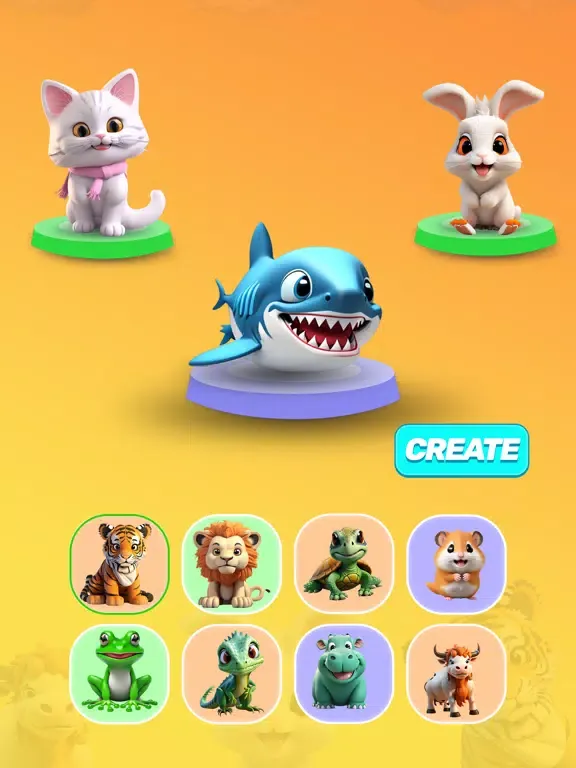 The Animal Lab: Mix Animals Ai iPad  スクリーンショット