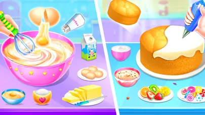 Tangkapan skrin Cake Maker - Cooking Cake Game
