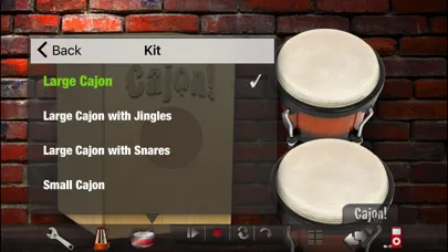 Ảnh chụp màn hình của Cajon!