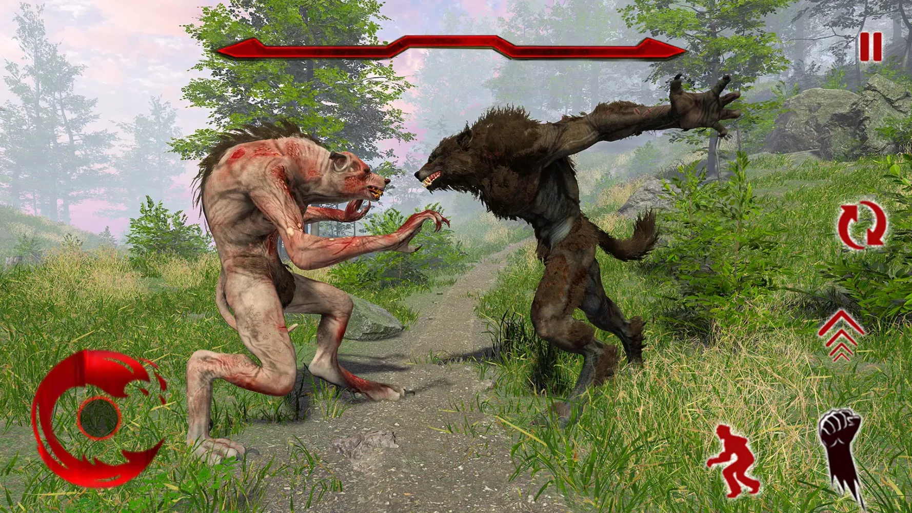 ภาพหน้าจอของ Wild Werewolf