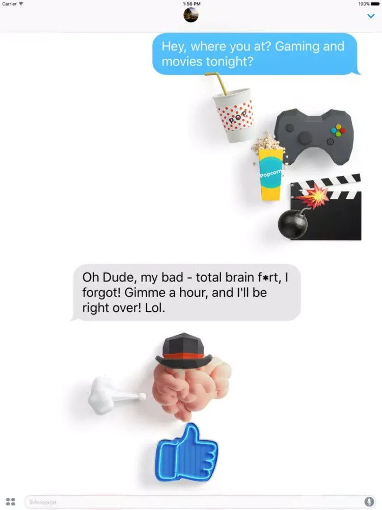 Oh My! Chat iPad 应用截图