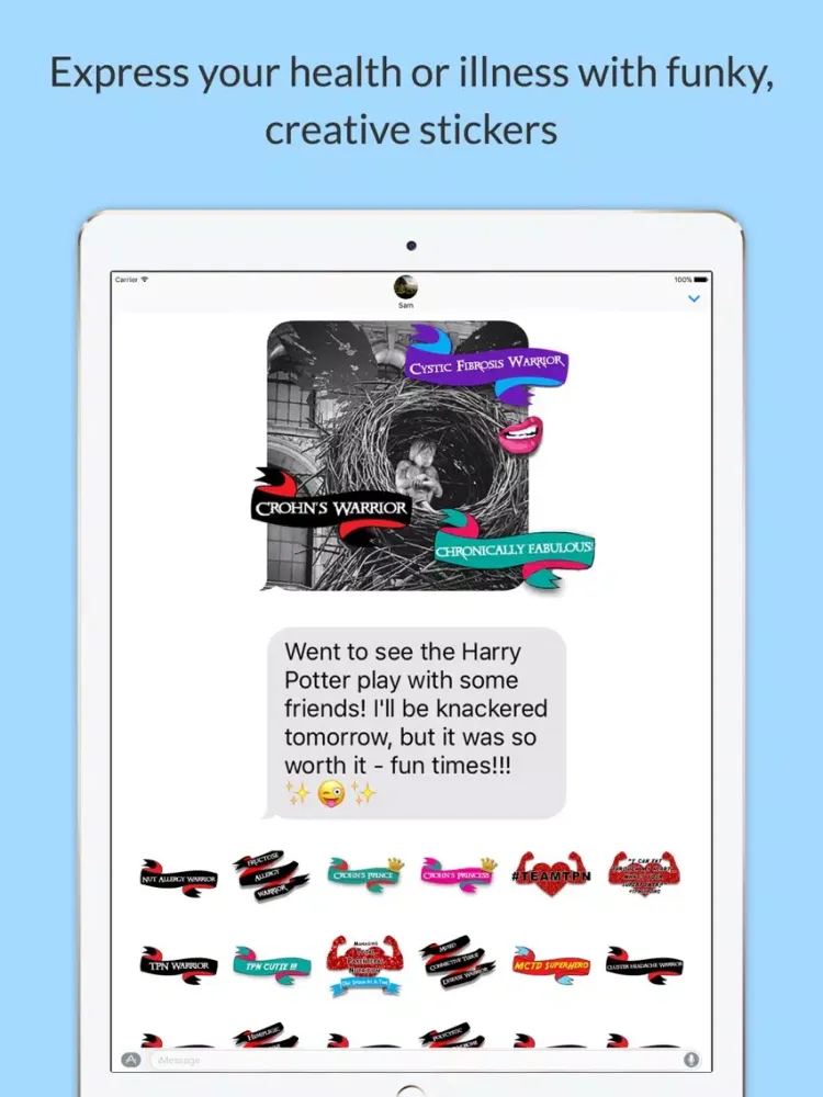 Captures d'écran de SpooniEmoji Stickers iPad 