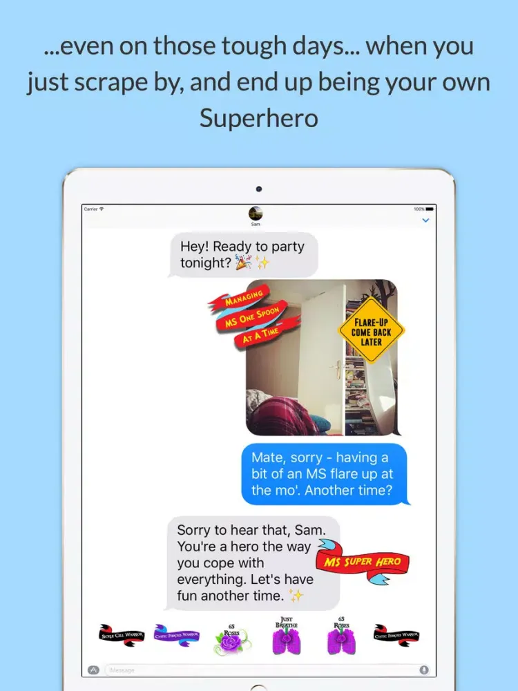 Captures d'écran de SpooniEmoji Stickers iPad 