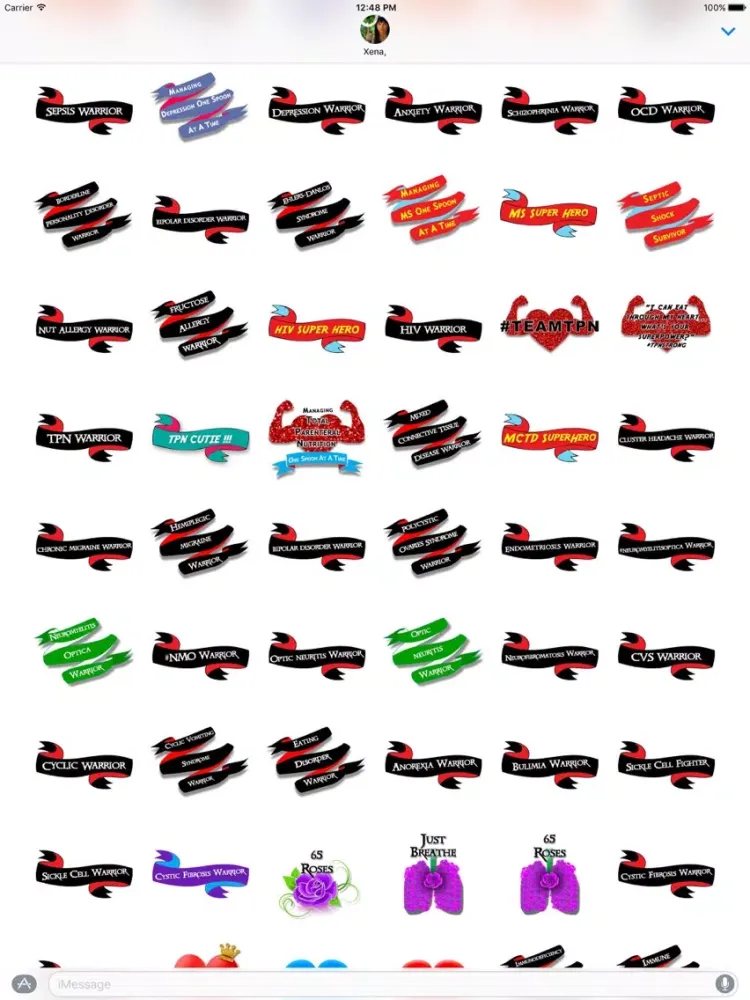 Captures d'écran de SpooniEmoji Stickers iPad 