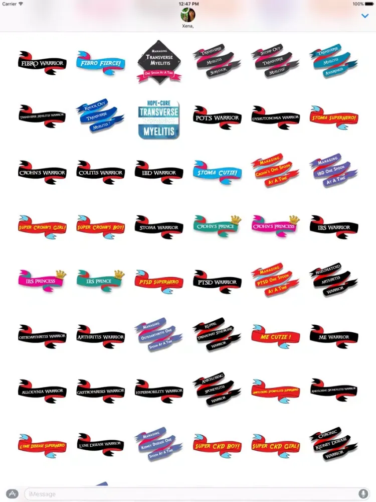 Captures d'écran de SpooniEmoji Stickers iPad 