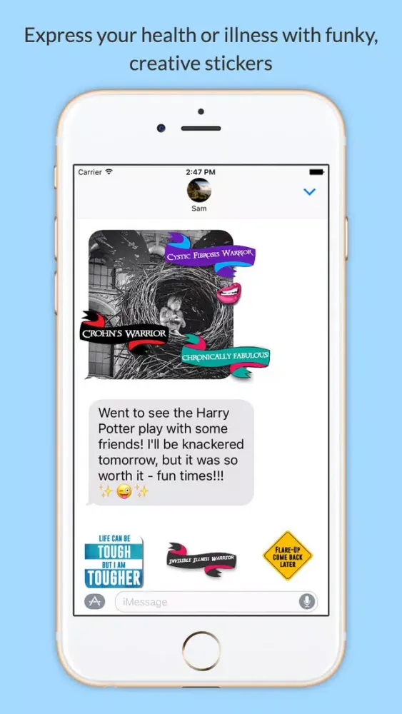 Captures d'écran de SpooniEmoji Stickers