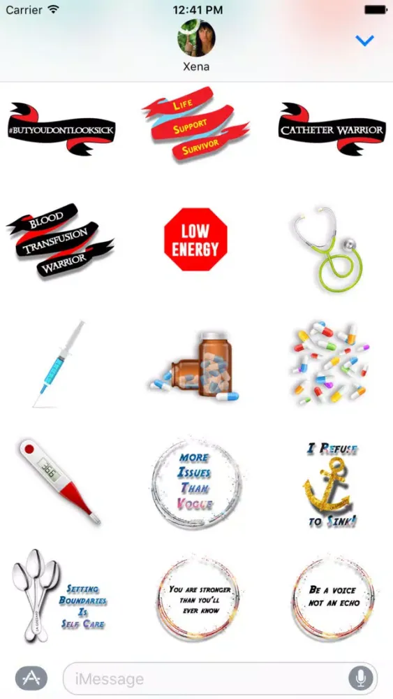 Captures d'écran de SpooniEmoji Stickers