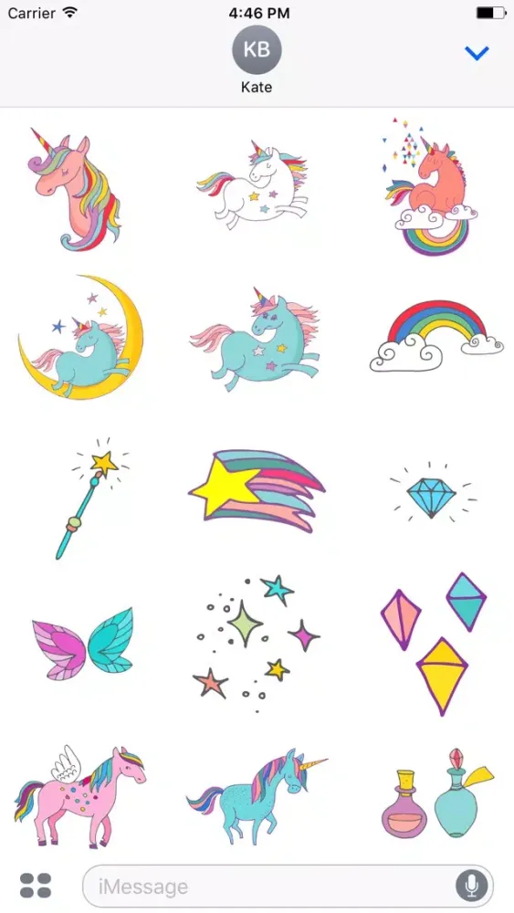 Capturas de pantalla de Sparkling Unicorns