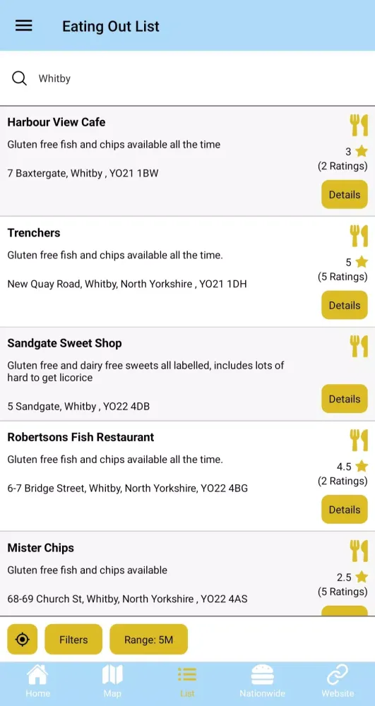 Coeliac Sanctuary - On the Go应用截图