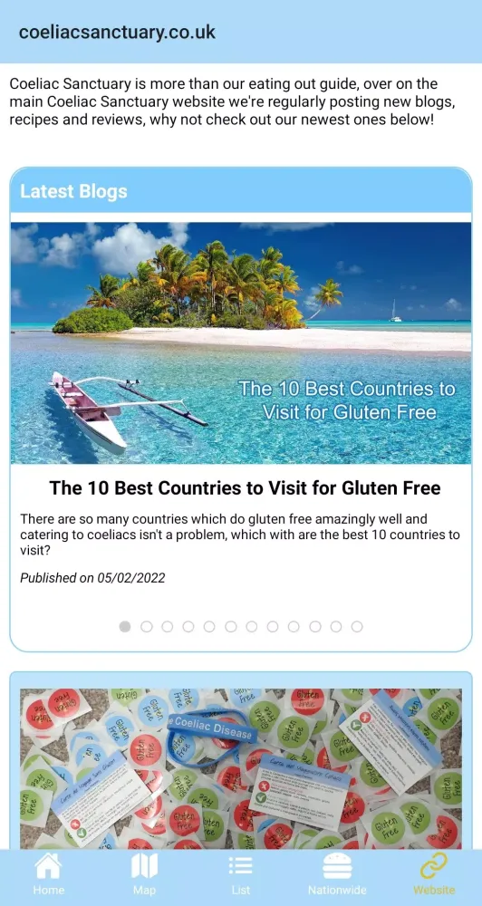 Coeliac Sanctuary - On the Go应用截图