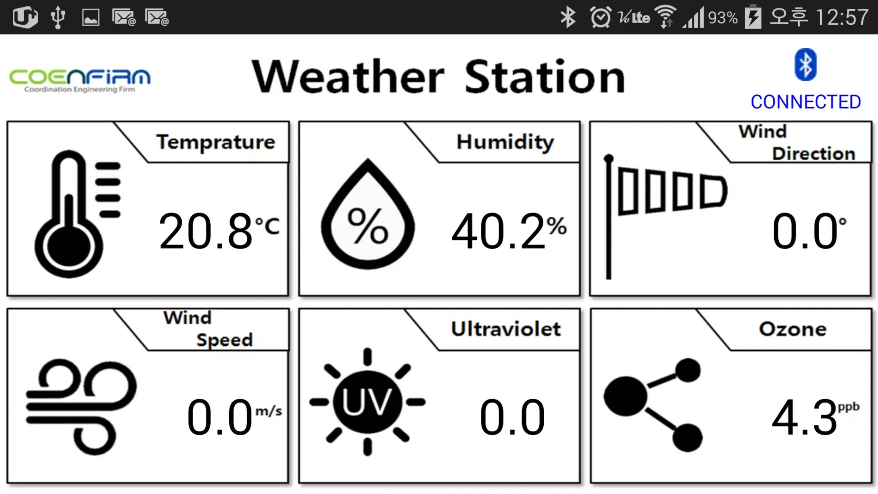 Ảnh chụp màn hình của Weather Station - Data Manager