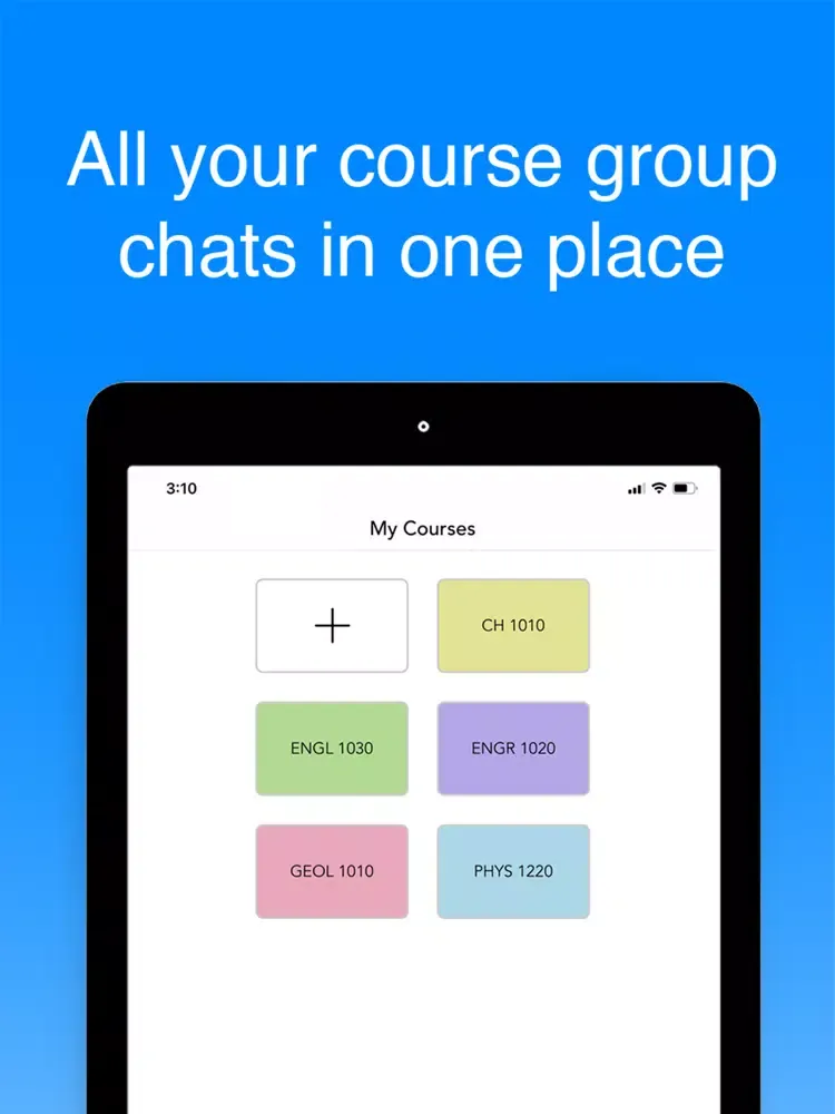 Tangkapan layar Phloat: Connecting Classmates iPad 
