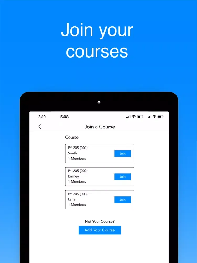 Tangkapan layar Phloat: Connecting Classmates iPad 
