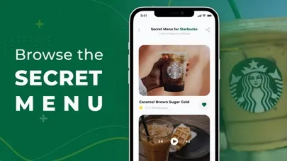 Tangkapan layar Secret Menu of Starbucks
