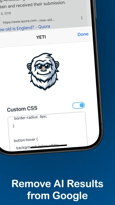 صور YETI - Custom CSS