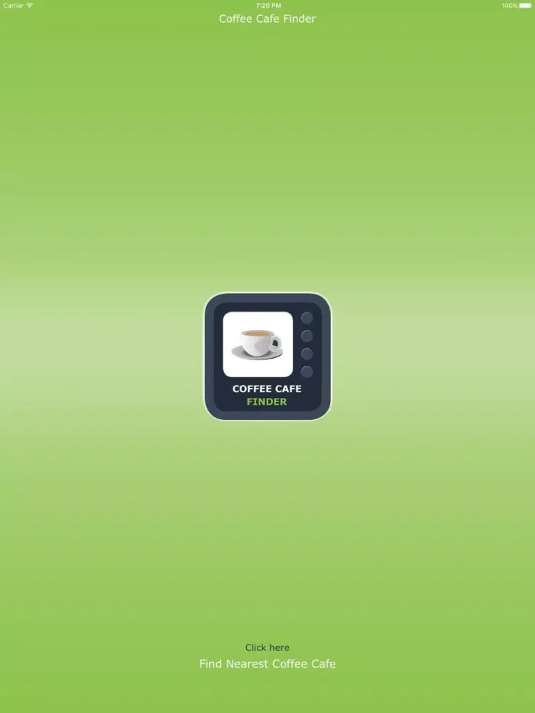 Captures d'écran de Coffee Cafe Finder : Nearest Coffee Cafe iPad 