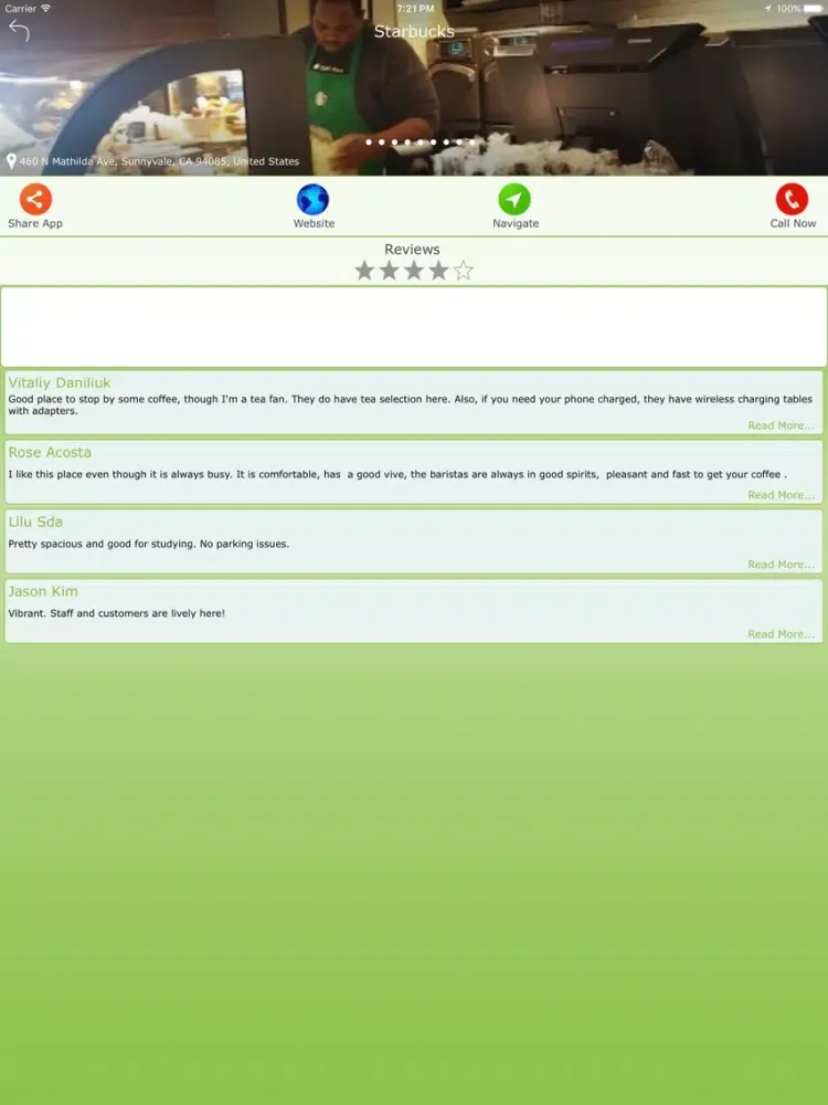 Captures d'écran de Coffee Cafe Finder : Nearest Coffee Cafe iPad 