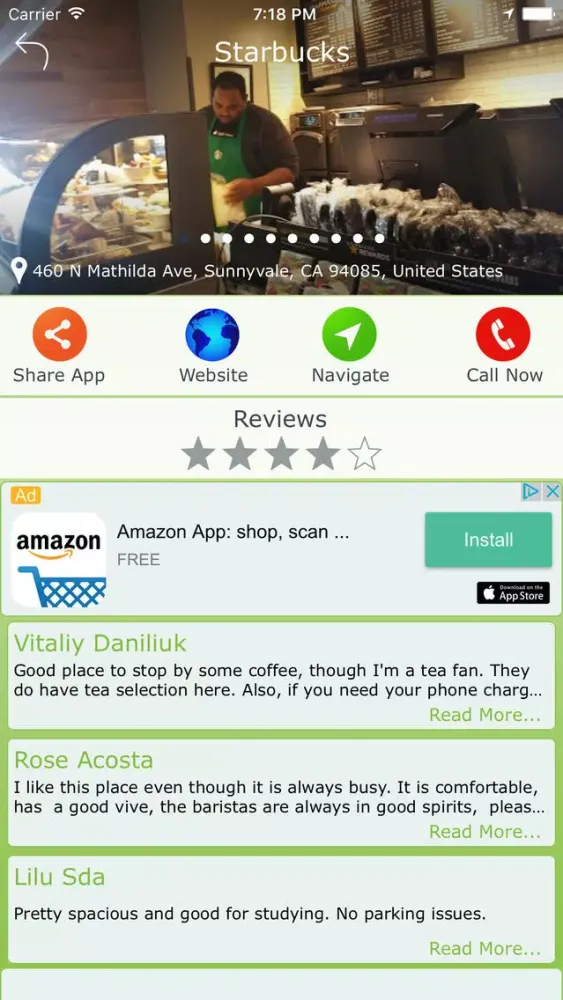 Captures d'écran de Coffee Cafe Finder : Nearest Coffee Cafe