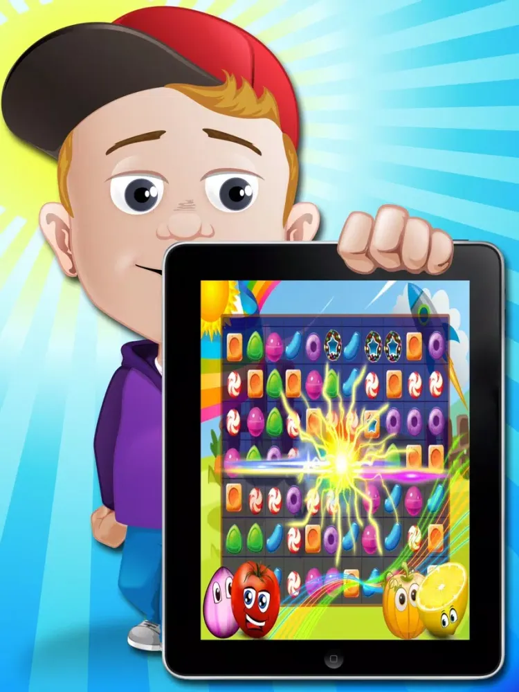 Capturas de tela do 200 Levels - sweet candy fun 糖果 iPad 