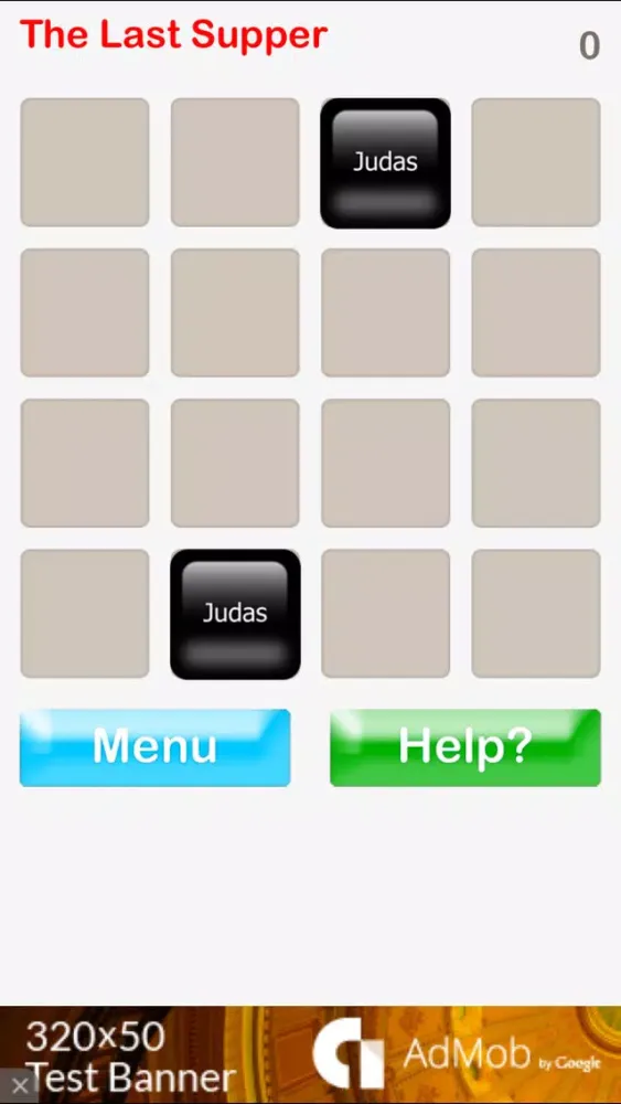 Tangkapan skrin 2048 The Last Supper