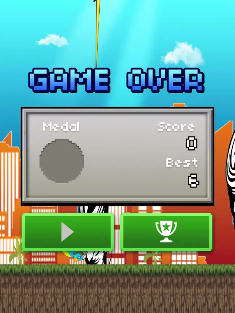 Capturas de pantalla de Baby Flappy Weather Bird FREE - An addicting cute birds game for kids iPad 