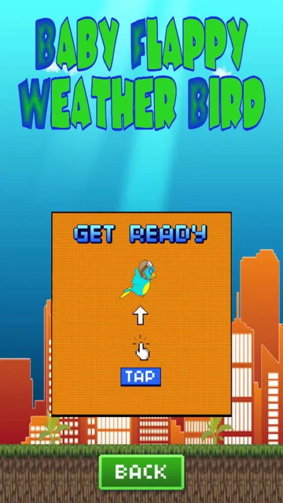 Capturas de pantalla de Baby Flappy Weather Bird FREE - An addicting cute birds game for kids