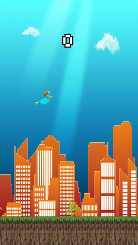 Capturas de pantalla de Baby Flappy Weather Bird FREE - An addicting cute birds game for kids