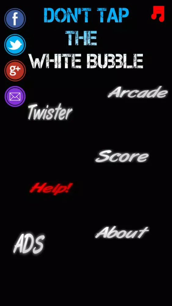 Dont Tap The White Bubble - New tapping saga game with bubbles no tiles or piano Ekran Görüntüleri