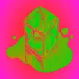 Green Slime Jump - Tap to make the circle jellies step from tile to tiles