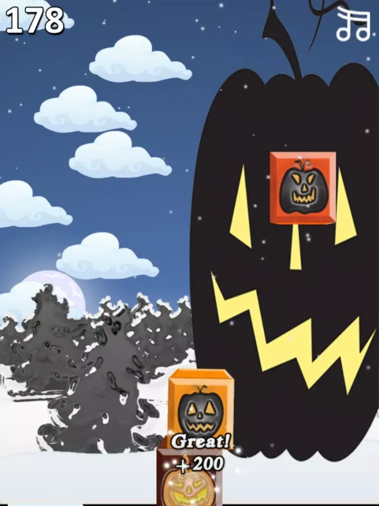 Halloween Pumpkin Tower iPad 应用截图