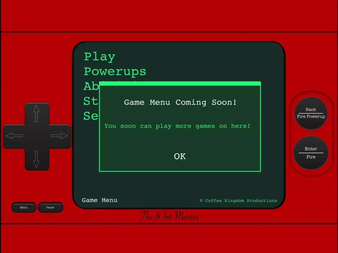 The 8-bit Master: The Handheld Gaming Console iPad 应用截图