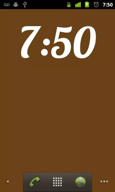 Capturas de tela do Clean Clock Free