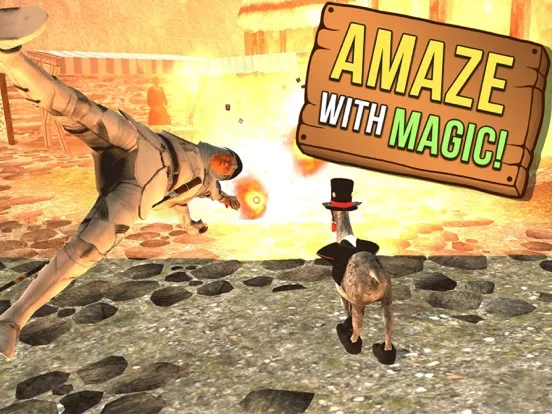 Tangkapan layar Goat Simulator MMO Simulator iPad 